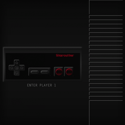 Starcutter : Enter Player 1 Starcutter : Enter Player 1